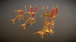 Wooden Watchtower lvl 1-3