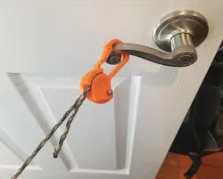 #0064 Strong and Compact Carabiner + Cord Tensioner [Cam Action, 4mm paracord]