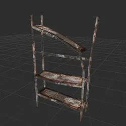 3D printer bestanden | 3MF | Fallout New Vegas Metal Shelf Broken