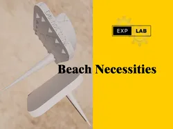 beach towel holder