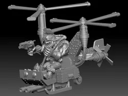 Deffkopta two screws 3D Print Model in Figurines 412417