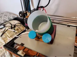 Epoxy resin mixer motorized