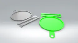 Epoxy Tray & Applicator Set (Easy To Print)