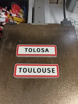 Fridge Magnet Toulouse City