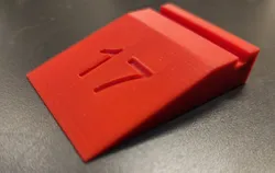 Knife Sharpening Angle Guide - 17 Degree Wedge