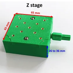 Orthogonal printed linear stage