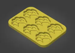 Paw Shaped Mold