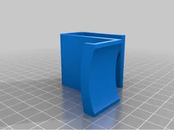 Slip-over hook for 20mm (3/4 inch) rail