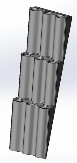 Tubular Dart Display Holder - Wall Mount