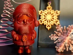 3D printer bestanden | 3MF | Santa Knitted