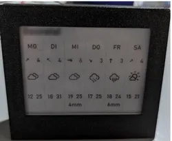 4.2" ePaper full display cover 20 degrees