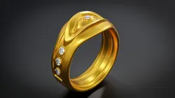 All Seeing Eye Ring 3D Print Model in Rings 413131