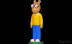 Arthur 3D Print Model in Animals 414283