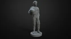 Ayrton Senna 3D Print Model in Man 414048