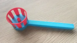 Ball blowing training game