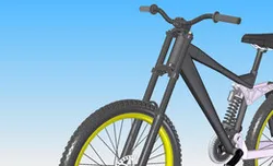 Banshee scream downhill bike with Marzocchi Jr.T