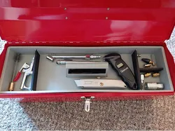 Big Red Toolbox Tray Dividers