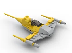 Brick Set Naboo Starfighter Mini Scale