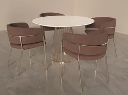 Chair and table