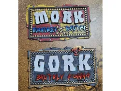 Gork & Mork Plaques