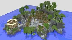 Green Medieval Village