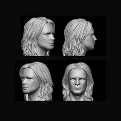 Hair 17 3D Print Model in Man 414676