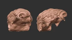Hair 20 3D Print Model in Man 414703