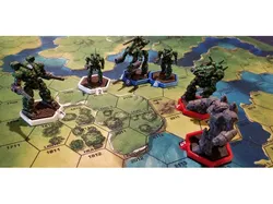 Hex base team markers for games like Battletech