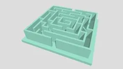 Maze 05 - 3D Printable