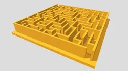 Maze 08 - 3D Printable