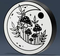 Mushroom Lightbox/Sign