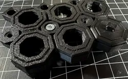 Push-fit peg / screw mount for Multiboard Underware