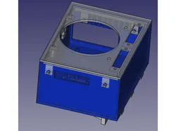 RAMPS housing with D-Sub plugs
