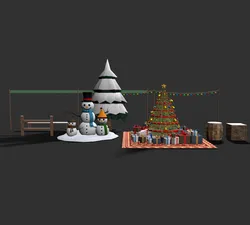 Snowy Decor Bundle