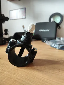 Water temperature sensor shaft for swimming pool plumbing