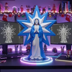 3D printer bestanden | 3MF | Star of Bethlehem