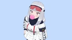 Blu - Anime Girl Character
