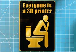 Everyone is a 3D printer Sign MMU (Multi Color)