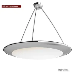 Flos mira c modern contemporary round ceiling lamp chandelier light