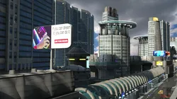 Futuristic City Block OBJ FBX