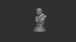 Hellboy's bust