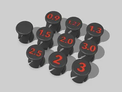 Hex Screwdriver Endcaps