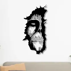 Home Decorations & Ornaments STL Download - 🗿🔥 WALL TITAN WALL ART 2D – ATTACK ON TITANby Chloe_31