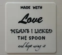 Love Means Refrigerator Magnet