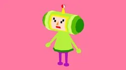 Low-poly Katamari prince