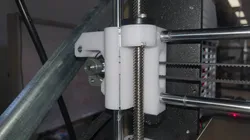 MK3s style X-Axis Motor Mount and Tensioner for MK2.5s (With Captive nuts for the end-stop)