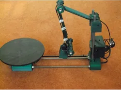 Remixed Ciclop scanner with photogrammetry camera holder