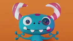 Stylized Cute Cartoon Monster