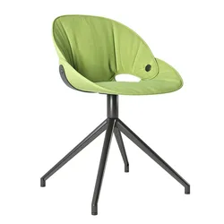 Tonon Flt Flat Green swivel chair