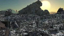 Waste Disposal Landscape OBJ FBX DAE Free